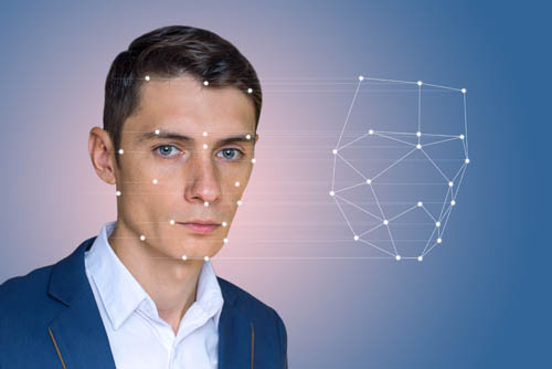 Biometric verification - man face recognition