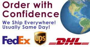 We Ship FedEx, UPS & DHL